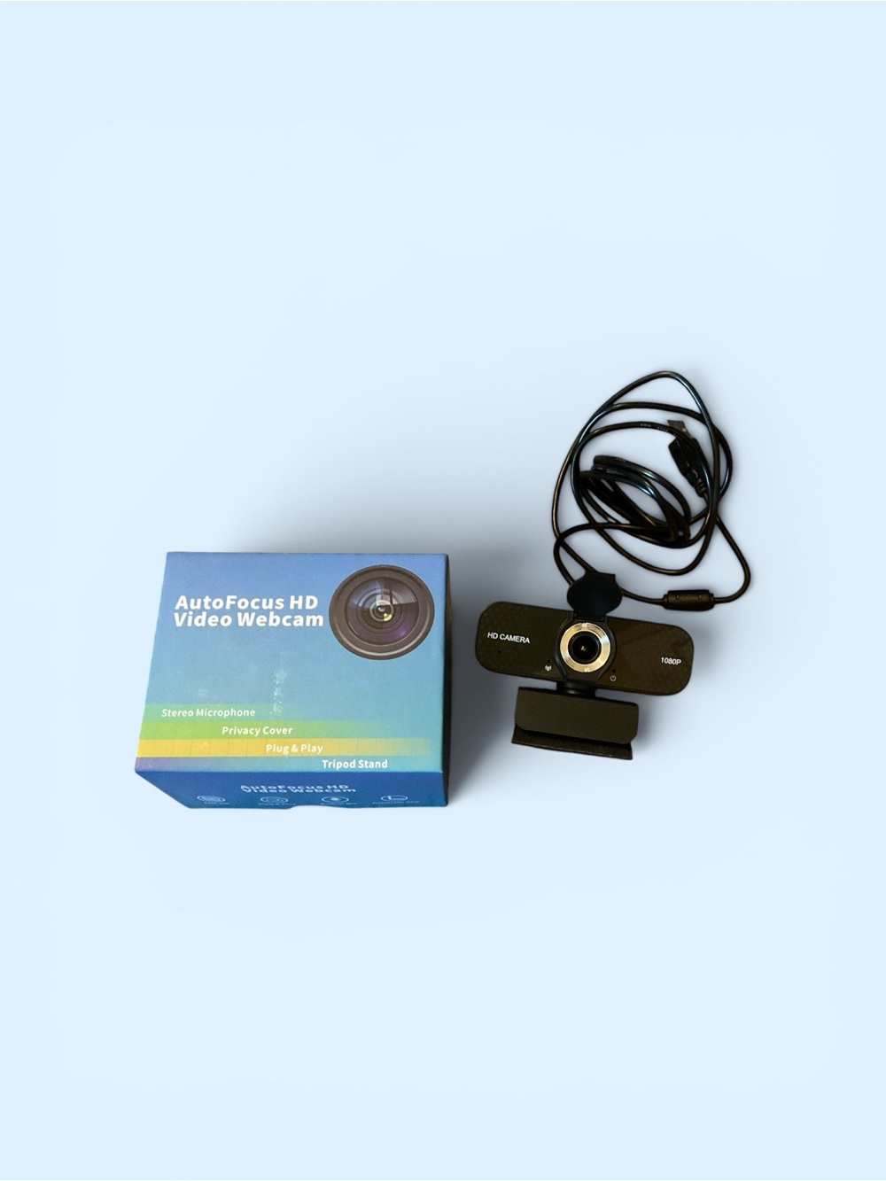 AutoFocus HD Video Webcam - Black